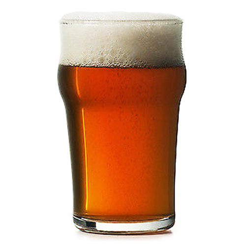 Half Pint Beer Glasses Nonic Style 10oz 285ml